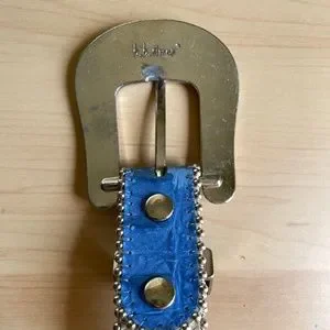 B.B. Simon | Accessories | Vintage Bb Simon Belt Rare Blue 